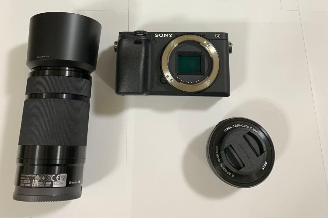 SONY α6400 ミラーレス　レンズ、ＰＬフィルター他