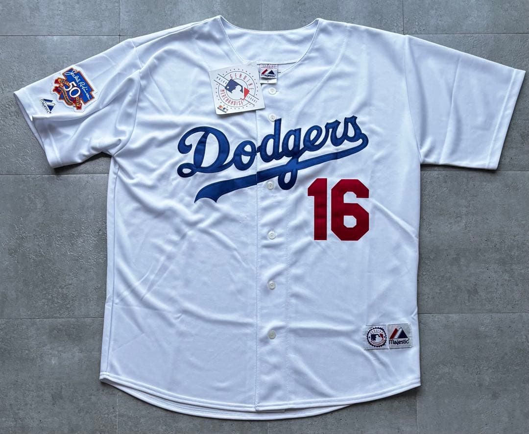 90s 野茂英雄　ロサンゼルスドジャース　ユニフォーム　新品未使用　50周年記念