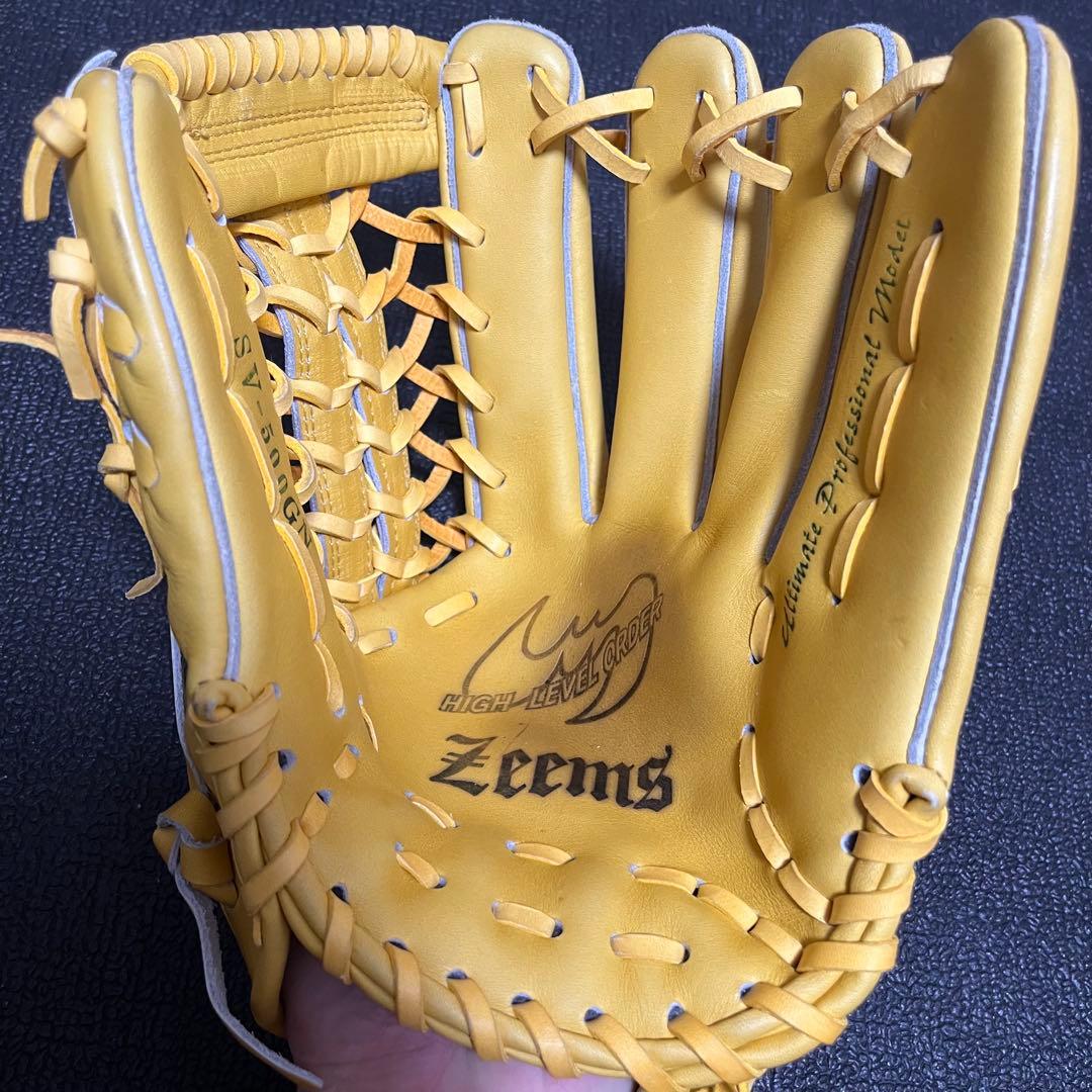 ジームス 大人用 野球 グローブ 若干の色褪せ有り