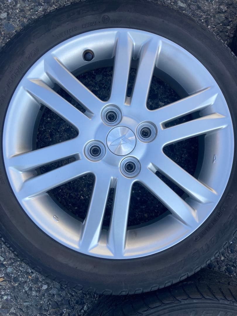 165/55r15タントカスタム　アルミホイール・タイヤ×4セット