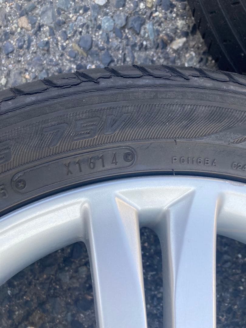 165/55r15タントカスタム　アルミホイール・タイヤ×4セット