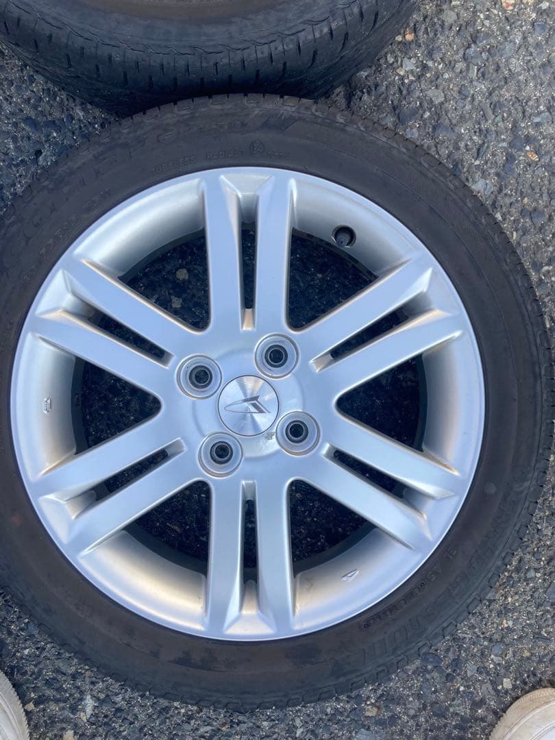 165/55r15タントカスタム　アルミホイール・タイヤ×4セット