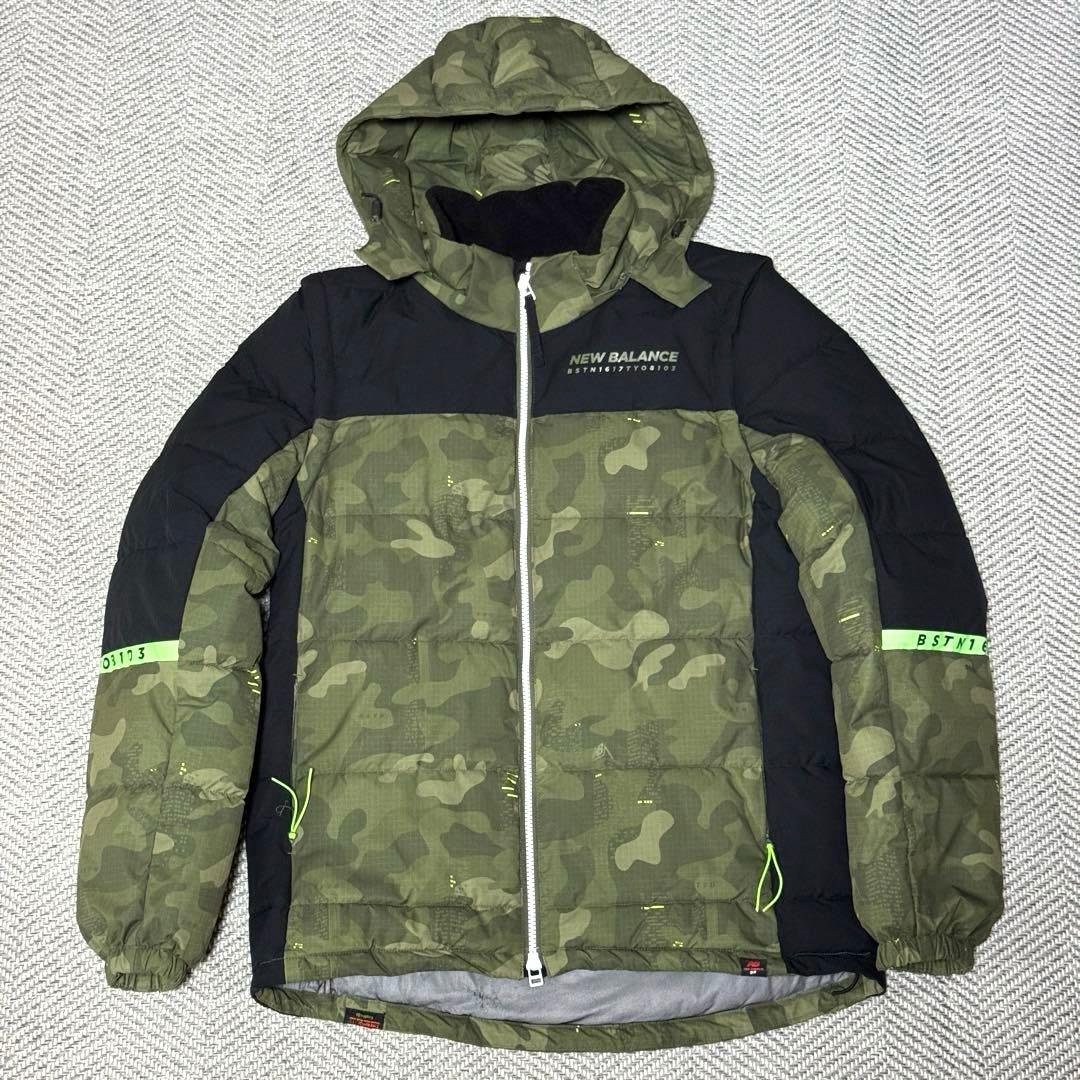 New Balanceゴルフ用ダウンジャケット 袖/フード着脱可TY08103