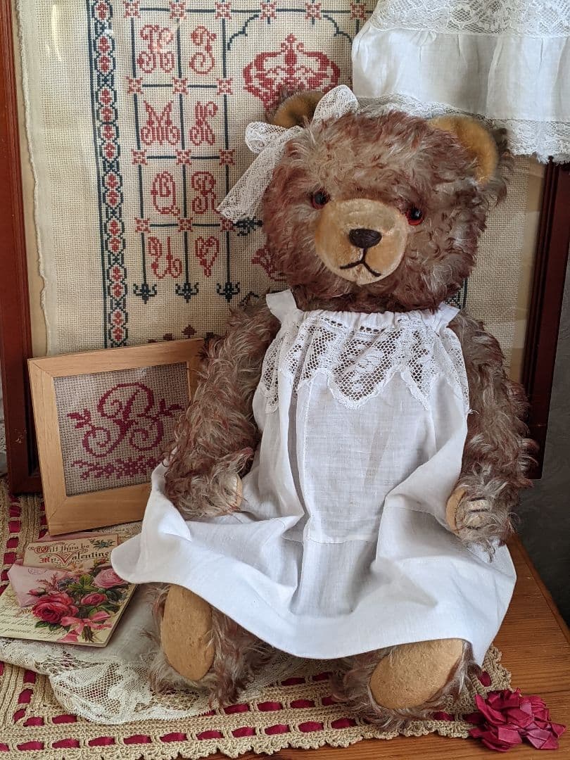 【p】アンティークベア　アンティークテディベア　ハーマン