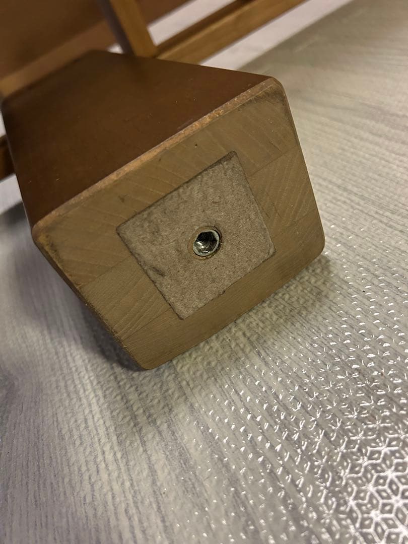 【美品・カリモク】暖房器付　高級こたつ座卓・こたつテーブル　木製　長方形