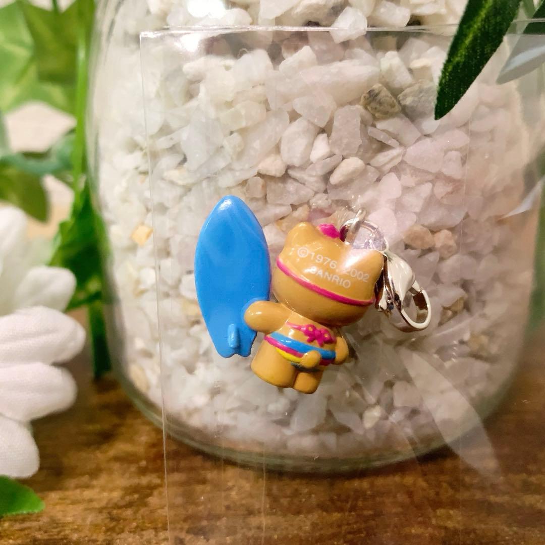 希少　Hello kitty水着　日焼け　キティ　サーフ　ファスナーマスコット