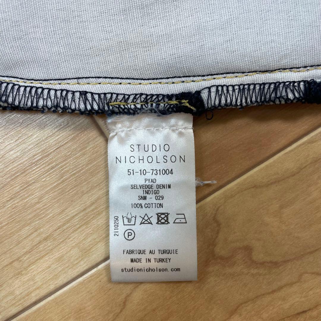 z*6様 STUDIO NICHOLSON × ISKO PYAD デニムパンツ