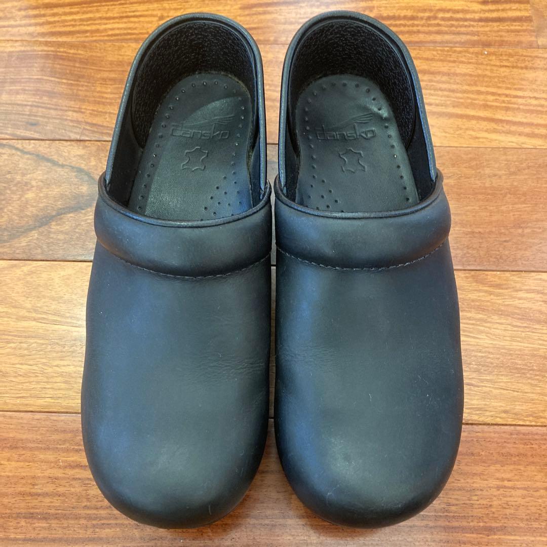 【美品】ダンスコ プロフェッショナル Oiled Black 黒 37