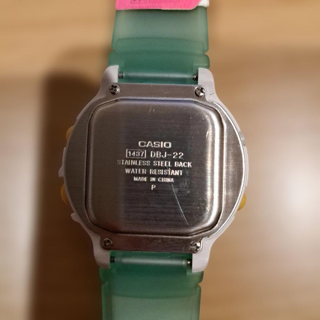 激レア　ラストワン！　CASIO　DBJ-22-3Tデータバンクフレンドリーメモ