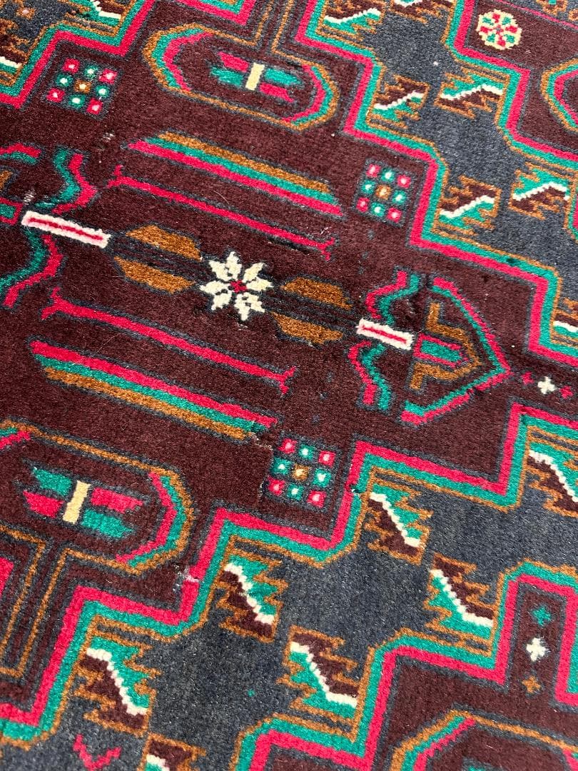 ヴィンテージラグ　トライバルラグ