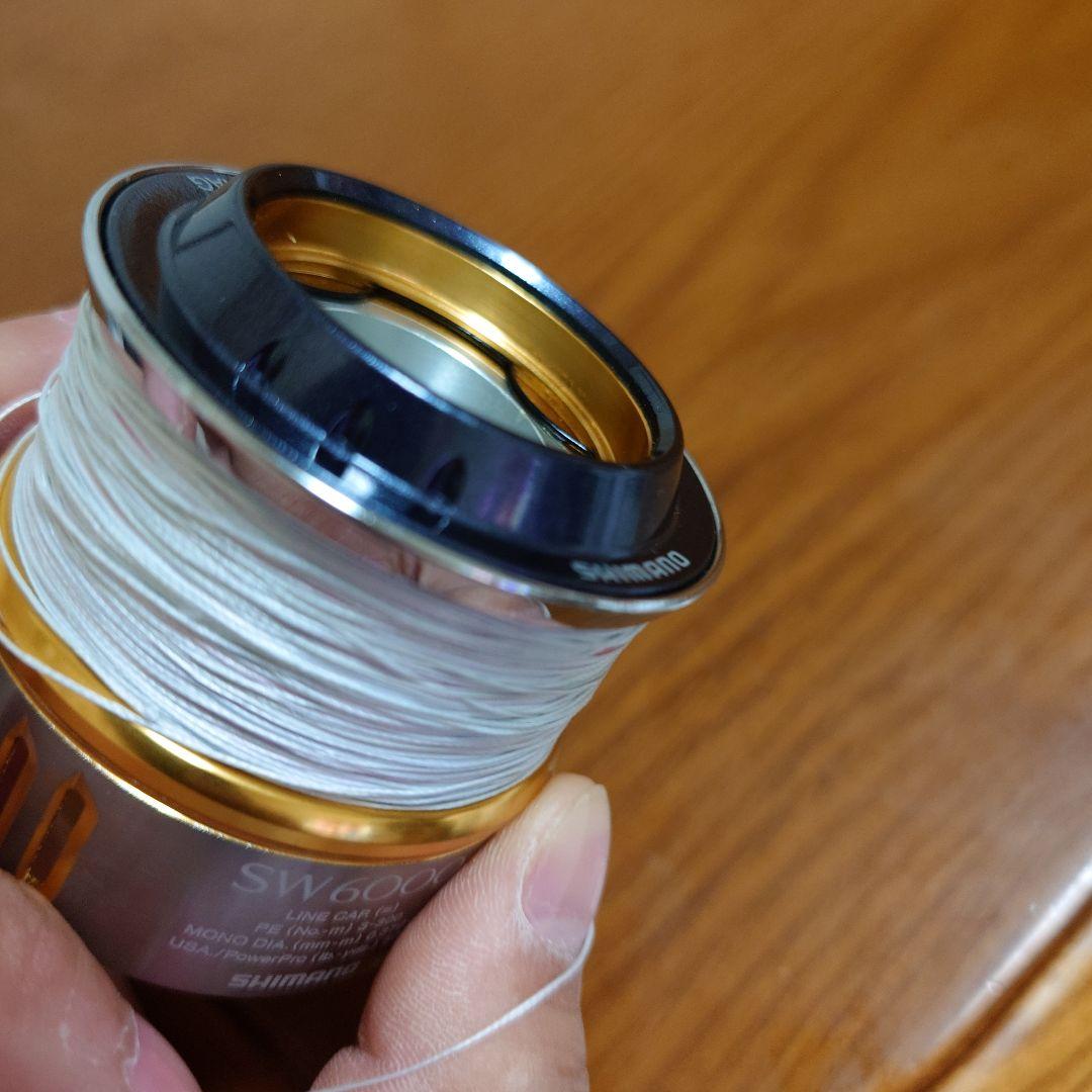 15ツインパワー SW6000 替えスプール＋別売ケース付