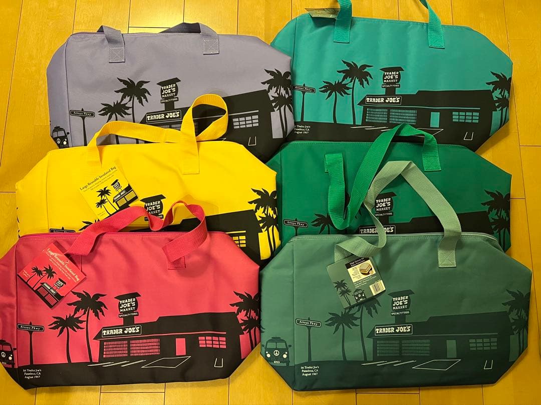 Trader Joe's 保冷バッグ　6点
