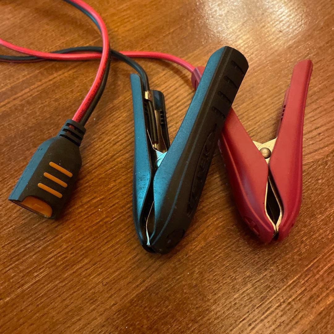 H*i様 MASERATI マセラティ 純正バッテリーチャージャー　ワニ口クリッ