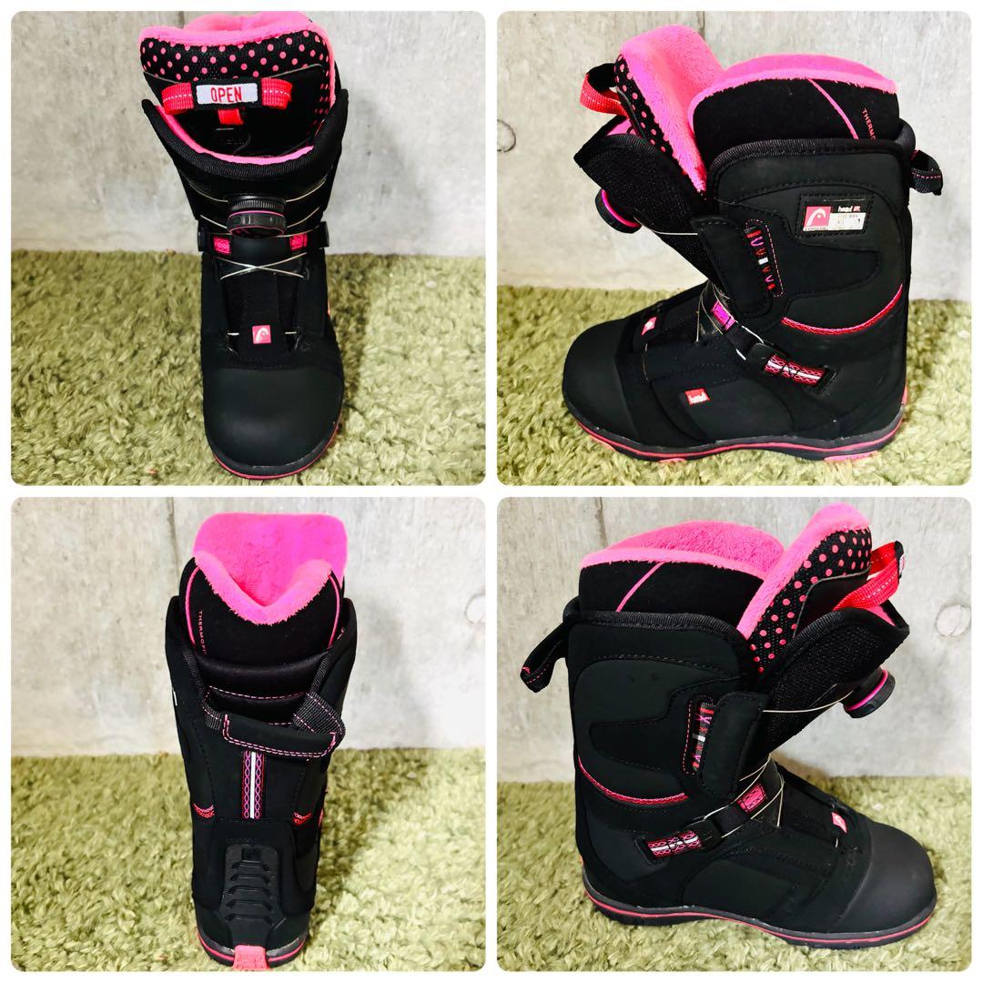 【良品】 イグニオ レディーススノーボード3点セット 140cm ブーツ23.0