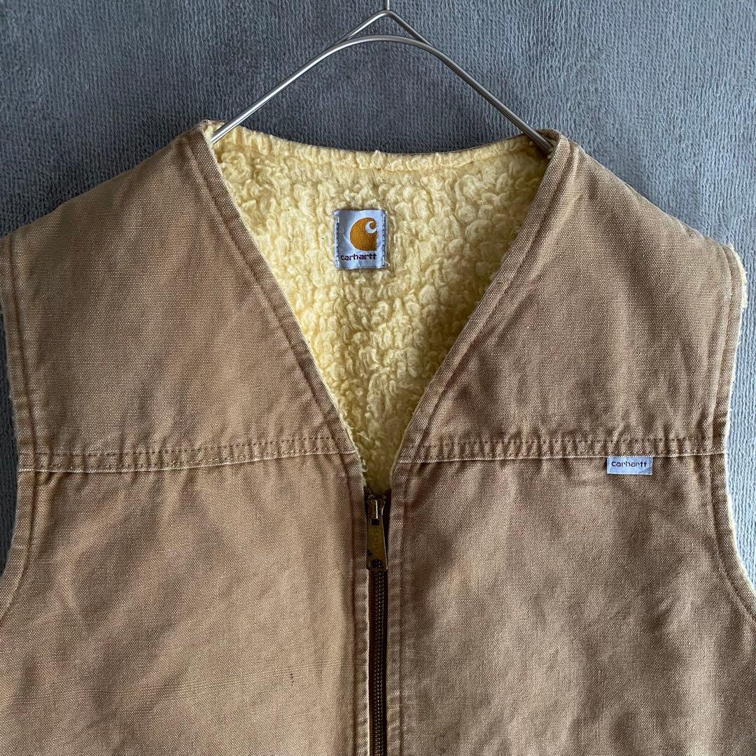 Carhartt USA製 ダックベスト ボアベスト 星タグ ヴィンテージ