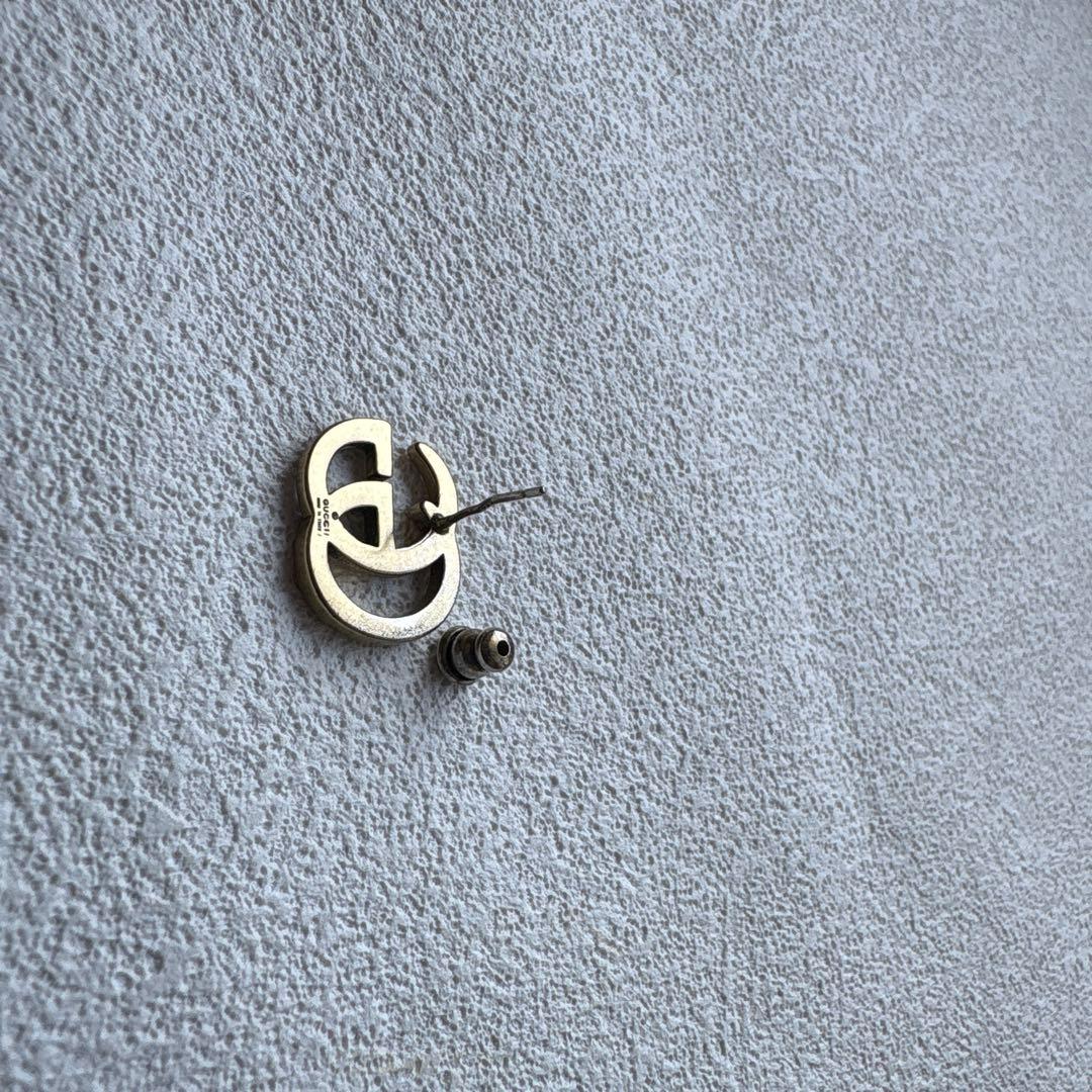 GUCCI earring グッチピアス GGマーモント 片耳のみ