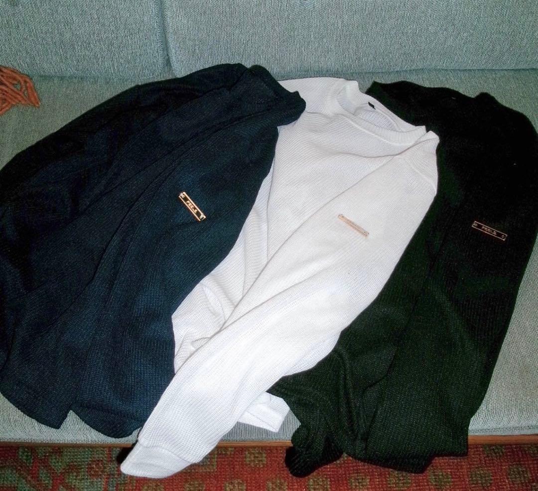 【即完売】THERMAL SHIRT NAVY FEELS.