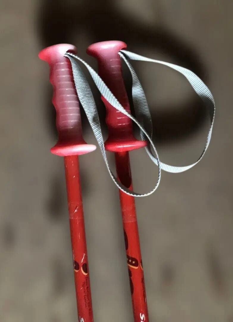 ジュニアスキーセット　スキー板／ビンディング／ストック／ホルダーベルト【140】