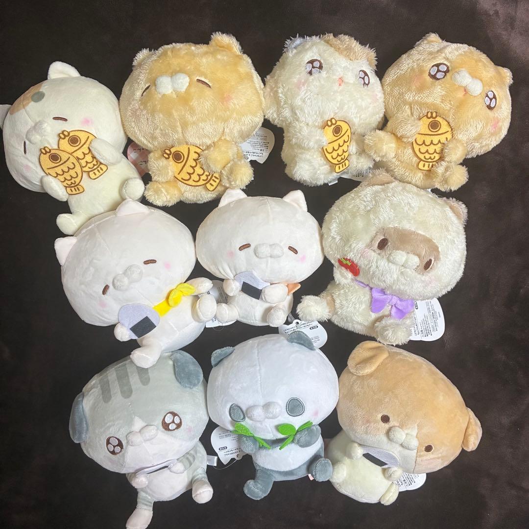 こどもにゃんこ＆となりのにゃんこちょこりんぬいぐるみ〜もぐ もぐ～ コンプリート