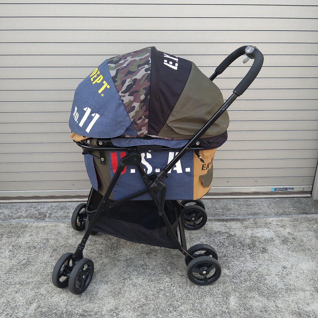 DOG DEPT No.11 犬用カート 迷彩柄