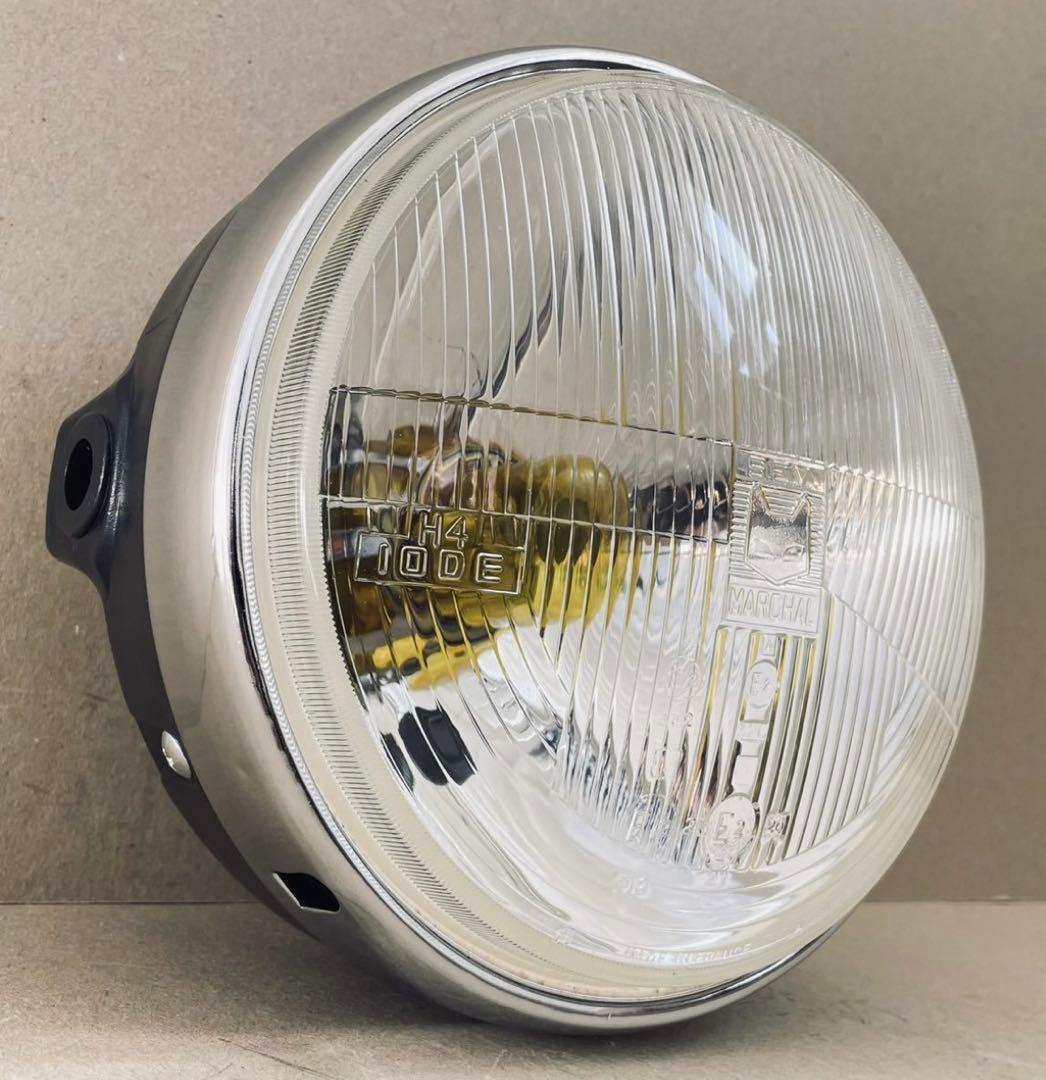 当時物　マーシャル凸レンズ　ヘッドライト