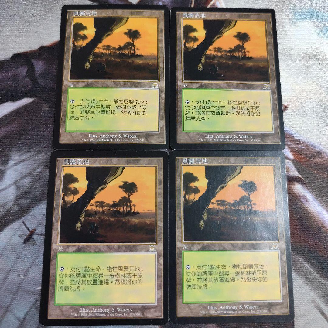 吹きさらしの荒野 オンスロート 中国語4枚セット