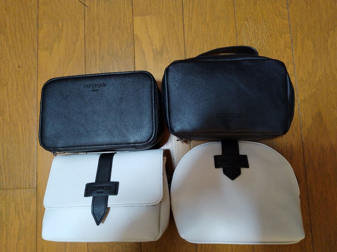【Diptyque 新品】カタール航空ビジネスクラスアメニティポーチ 4個セット