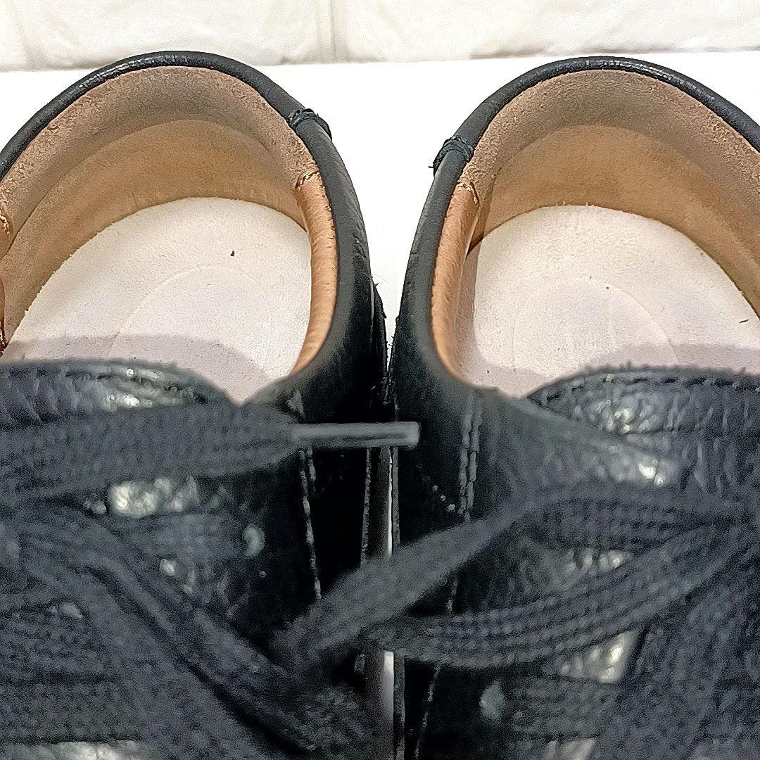 【美品】ビルケンシュトック　メンフィス　シボ革 レザー シューズ　ブラック