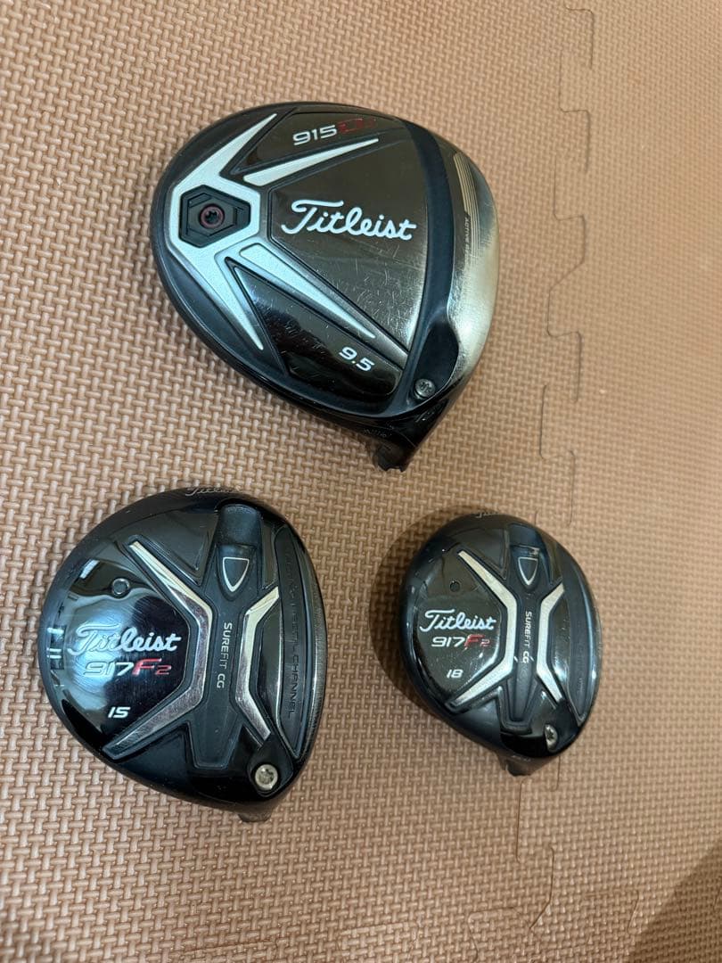 Titleist 915ドライバーと917フェアウェイウッドセット