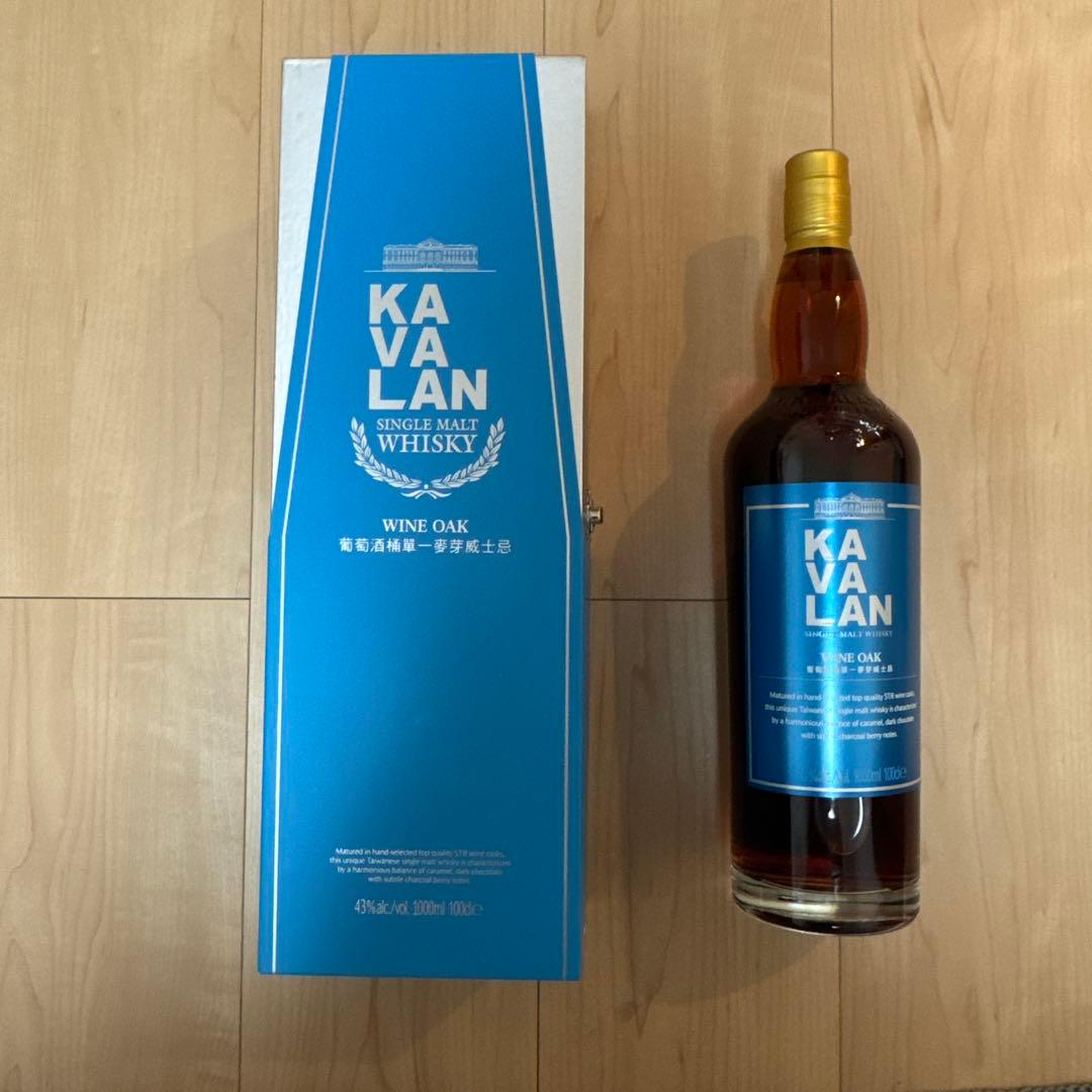 カバラン シングルモルトウイスキー 700ml 43% KAVALAN