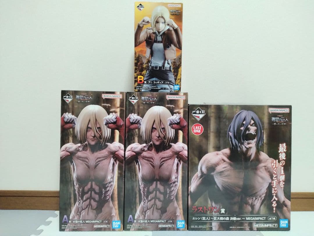 一番くじ 進撃の巨人 〜壁の外の世界〜 全種81点 フルコンプリート