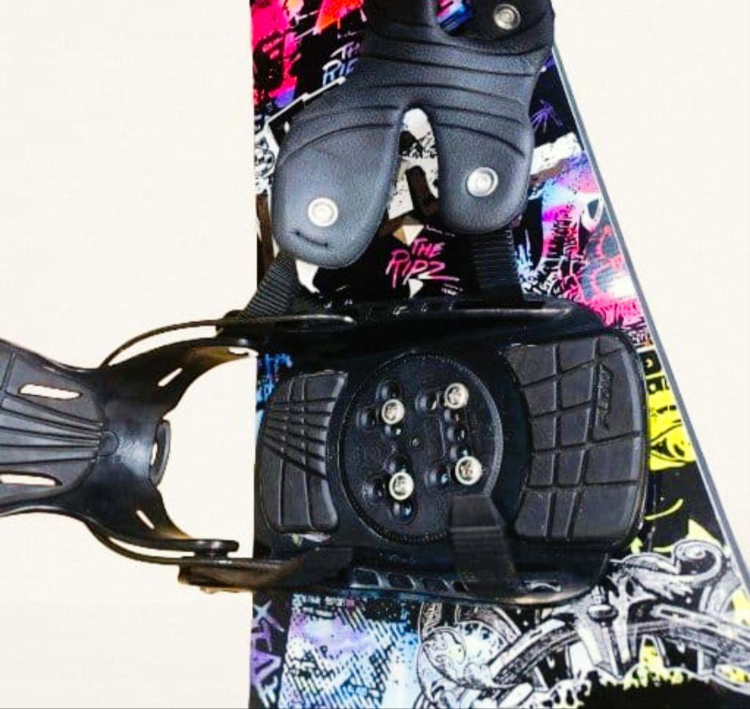 SUB Industries 158cm スノーボード 3点セット