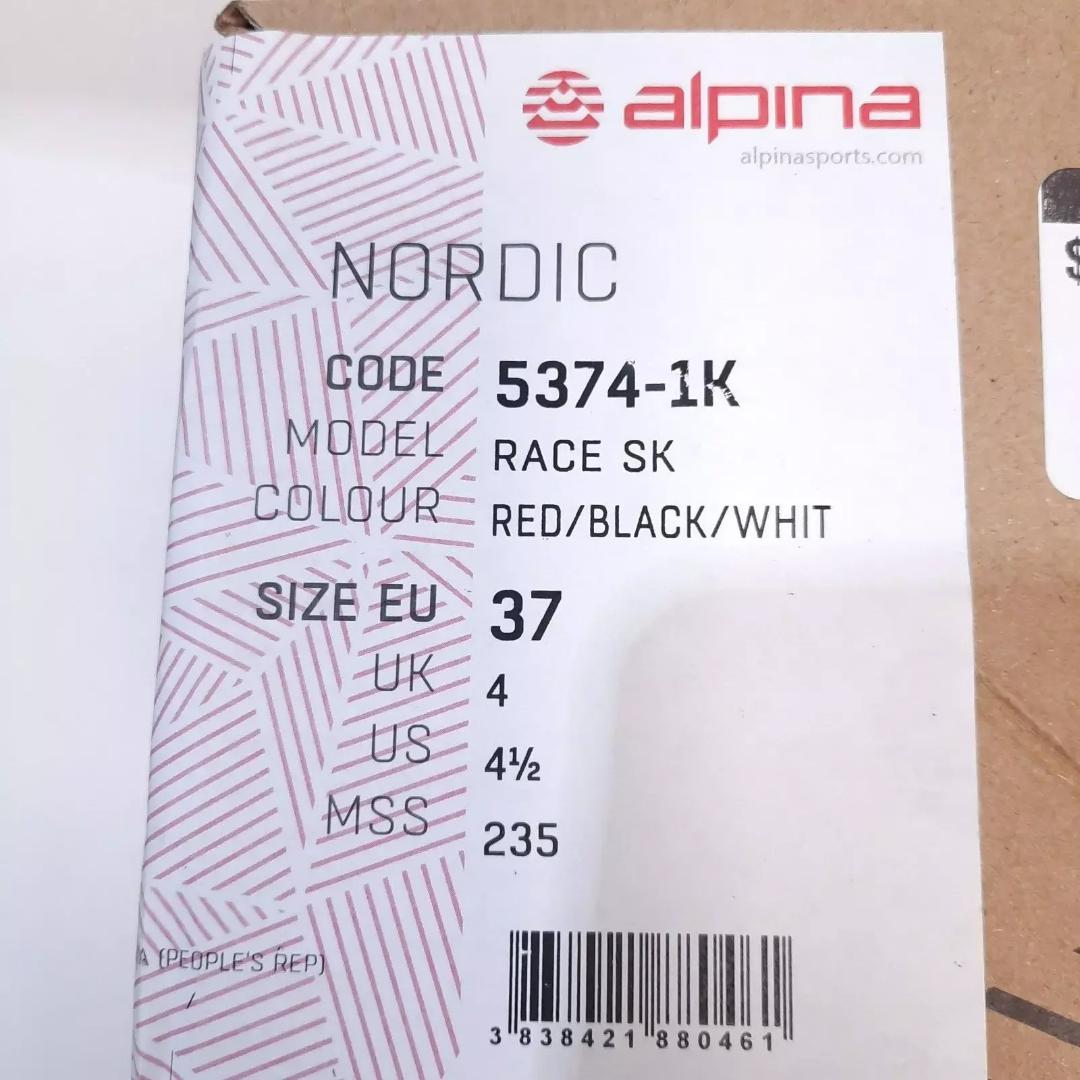 クロスカントリースキーブーツ　サイズEU37　23.5㎝　新品未使用