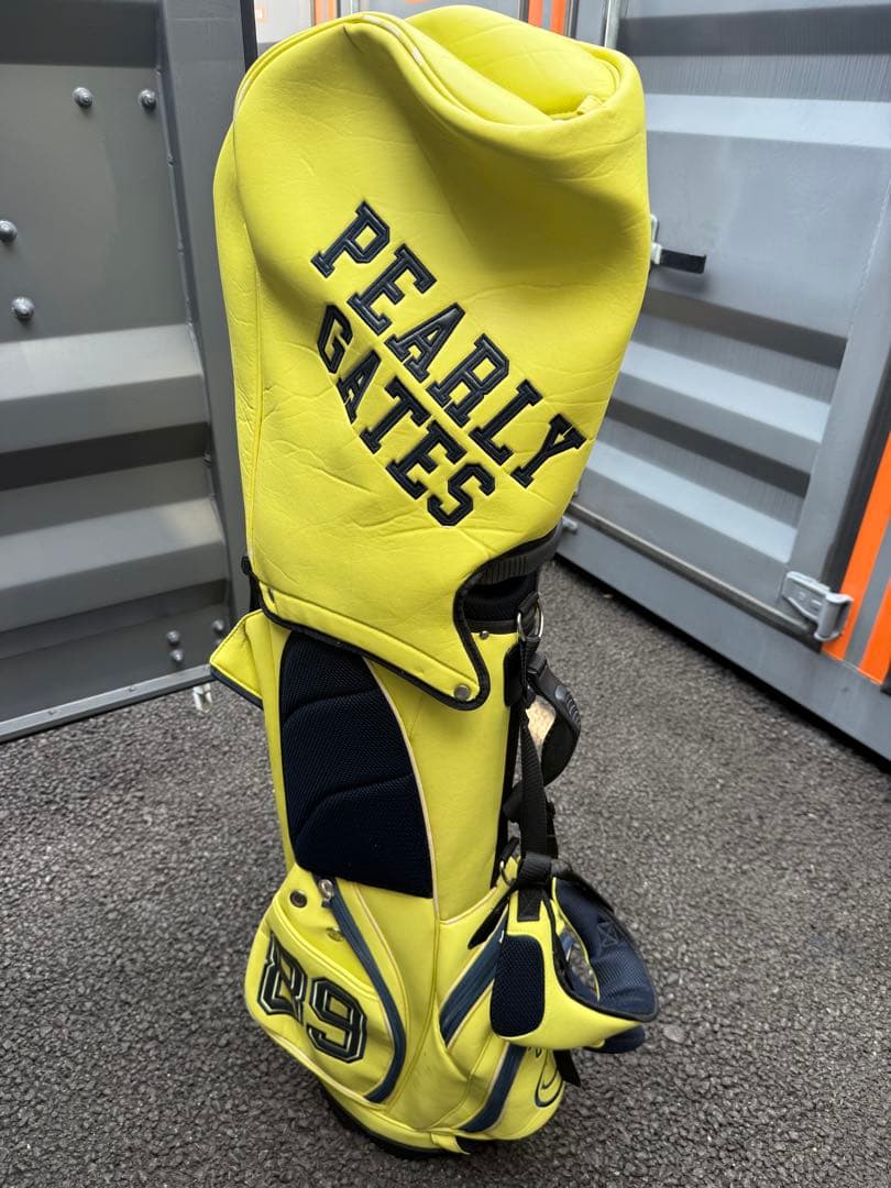 PEARLY GATES ゴルフバッグ 89 イエロー
