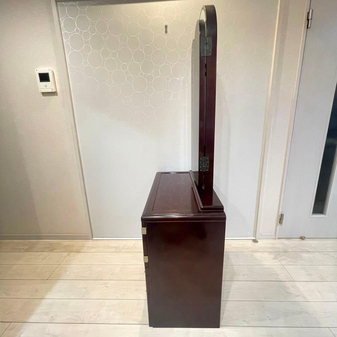 【フランスミラー】三面鏡ドレッサー 化粧台 ドレッサー 鏡台のみ（椅子は別出品）