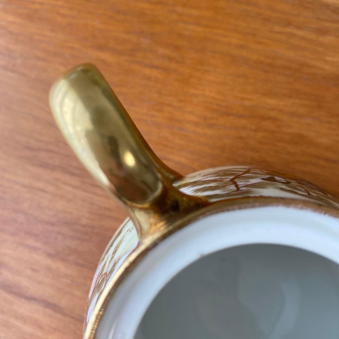 希少　オールドノリタケ　ティーセット　3点セット　英国里帰り品　人気の着物絵