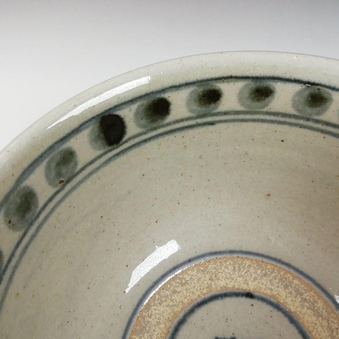 Ｔ９７９　茶碗　『安南写　七賢人絵』『膳所焼』『淡海ぜぜ陽炎園 造』共箱　茶道具