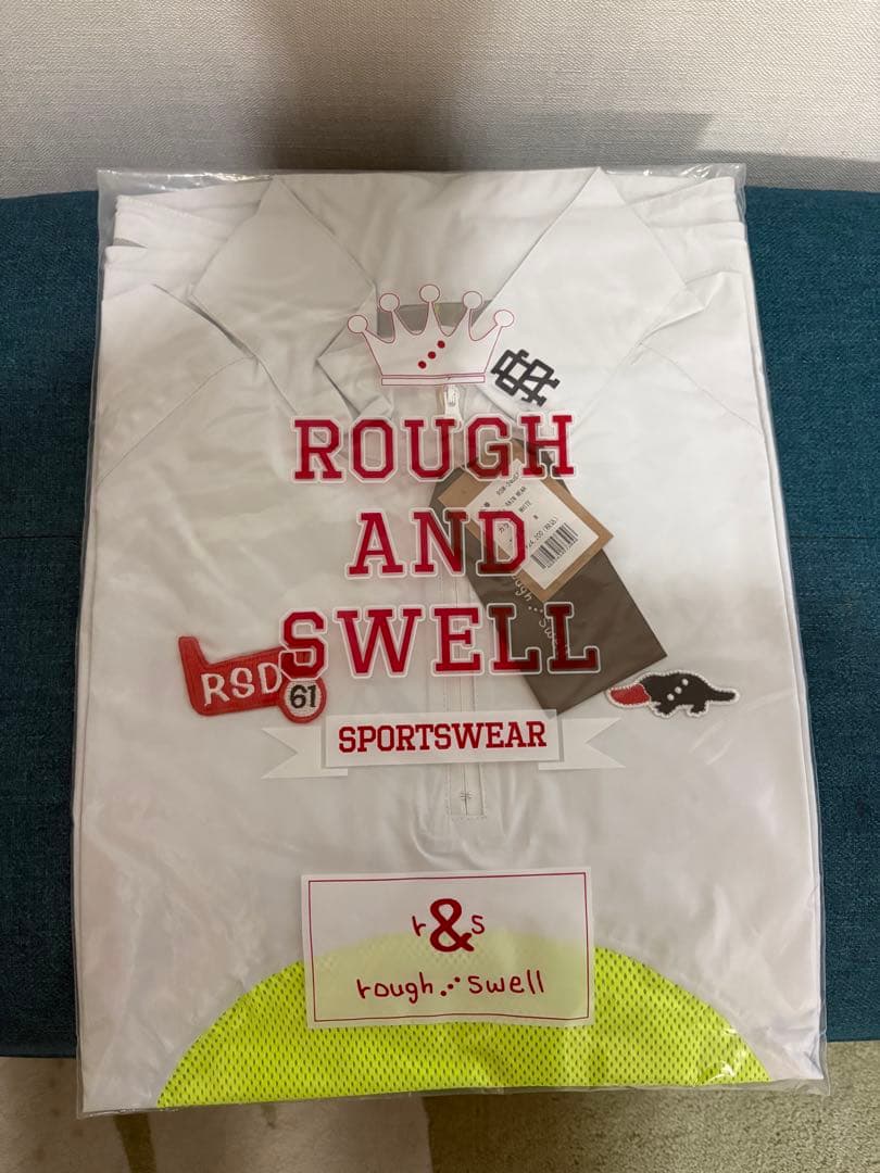 rough and swell レインウェア M ホワイト