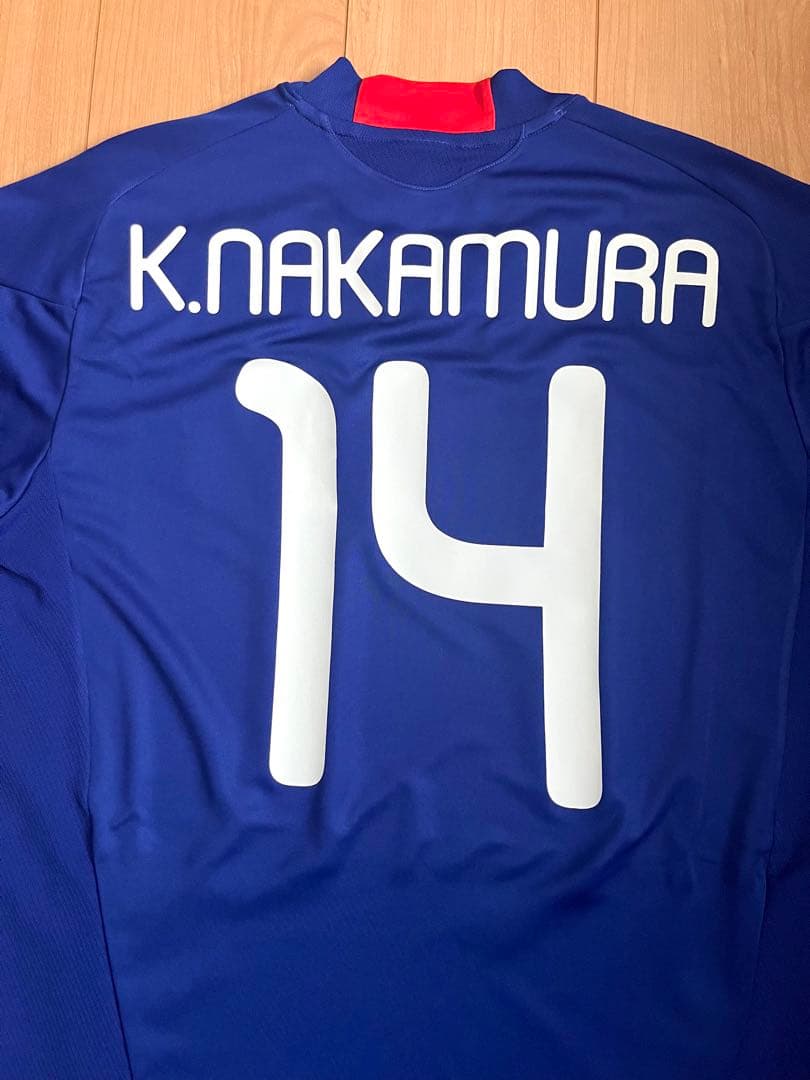 adidas 2010年 南ア W杯 日本代表 ユニフォーム 中村憲剛 14番