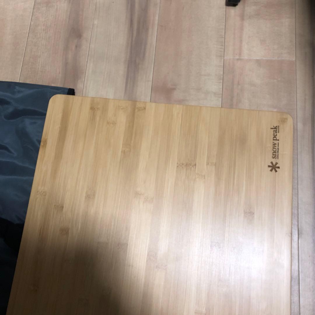 スノーピーク　マルチファンクションテーブル竹 4点セット