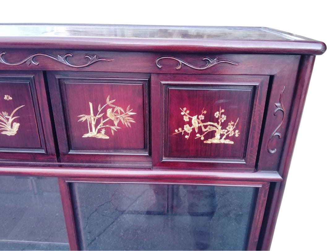 茶箪笥 アンティーク 和風 飾り棚