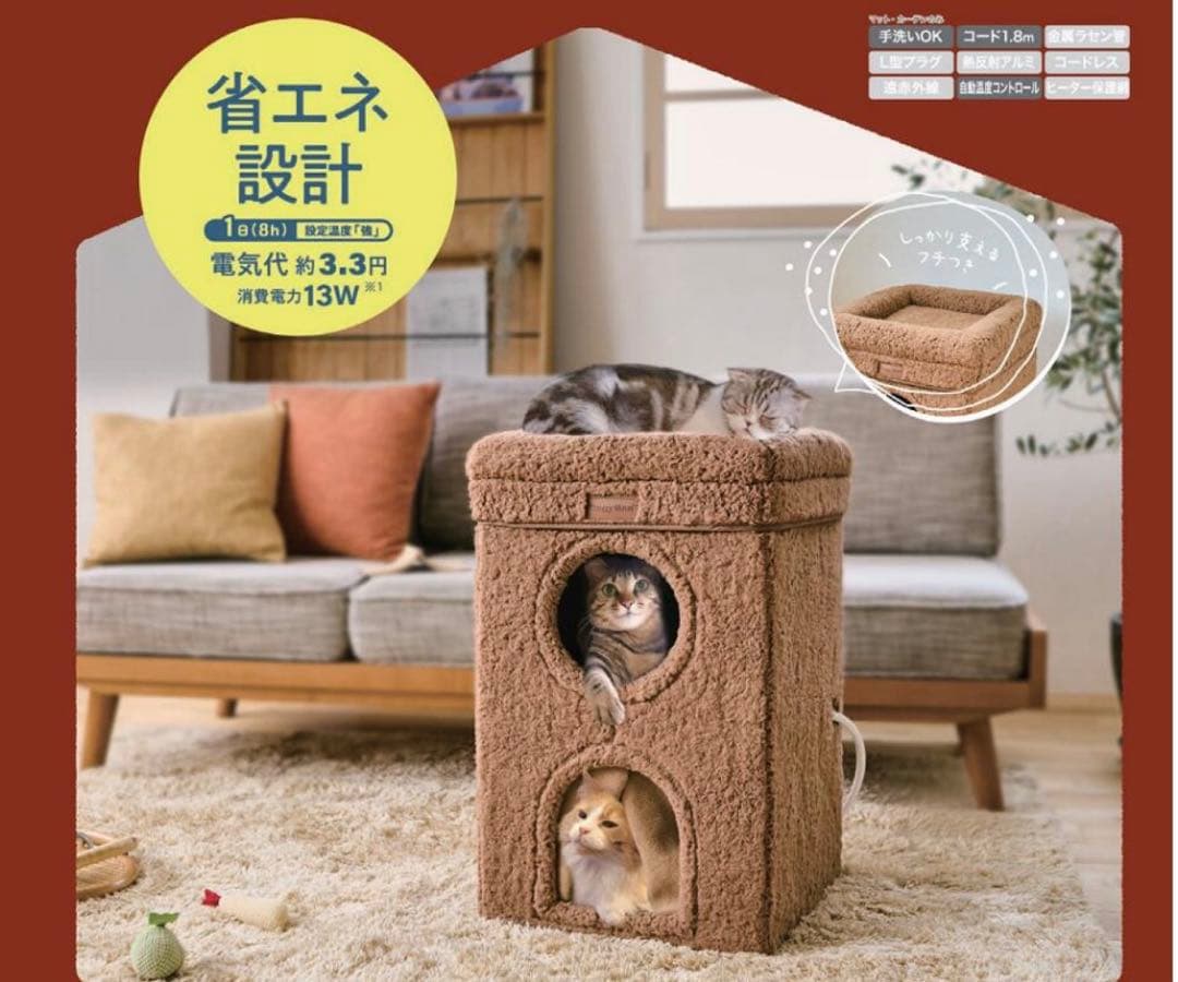 HOT  ネコの暖かいわが家 Catty Man/キャットハウス