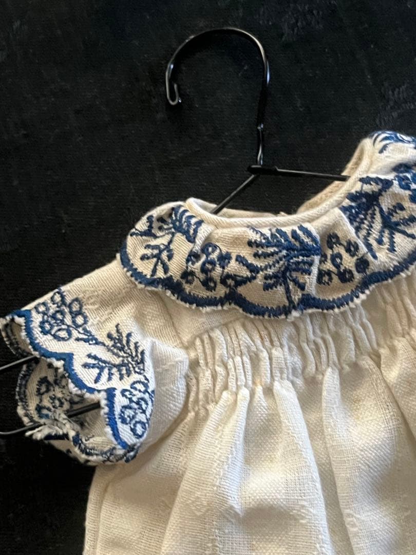 アンティークヴィンテージテディベア ぬいぐるみ陶器人形フランスレースボタンセット