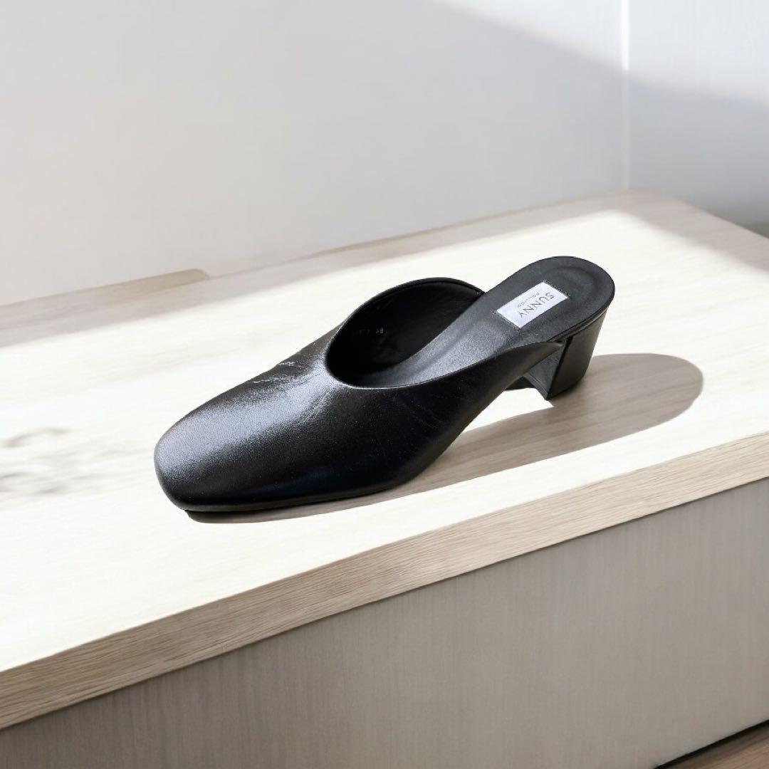 週末セール★新品 PELLICO SUNNY サンダル ミュール 黒 38