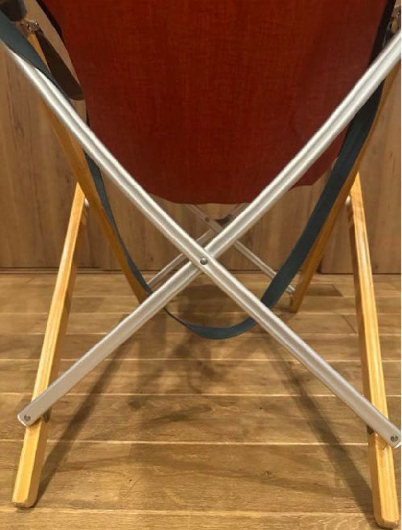 t*a様 【希少】 peakガーデンテイクチェアロング　オレンジ