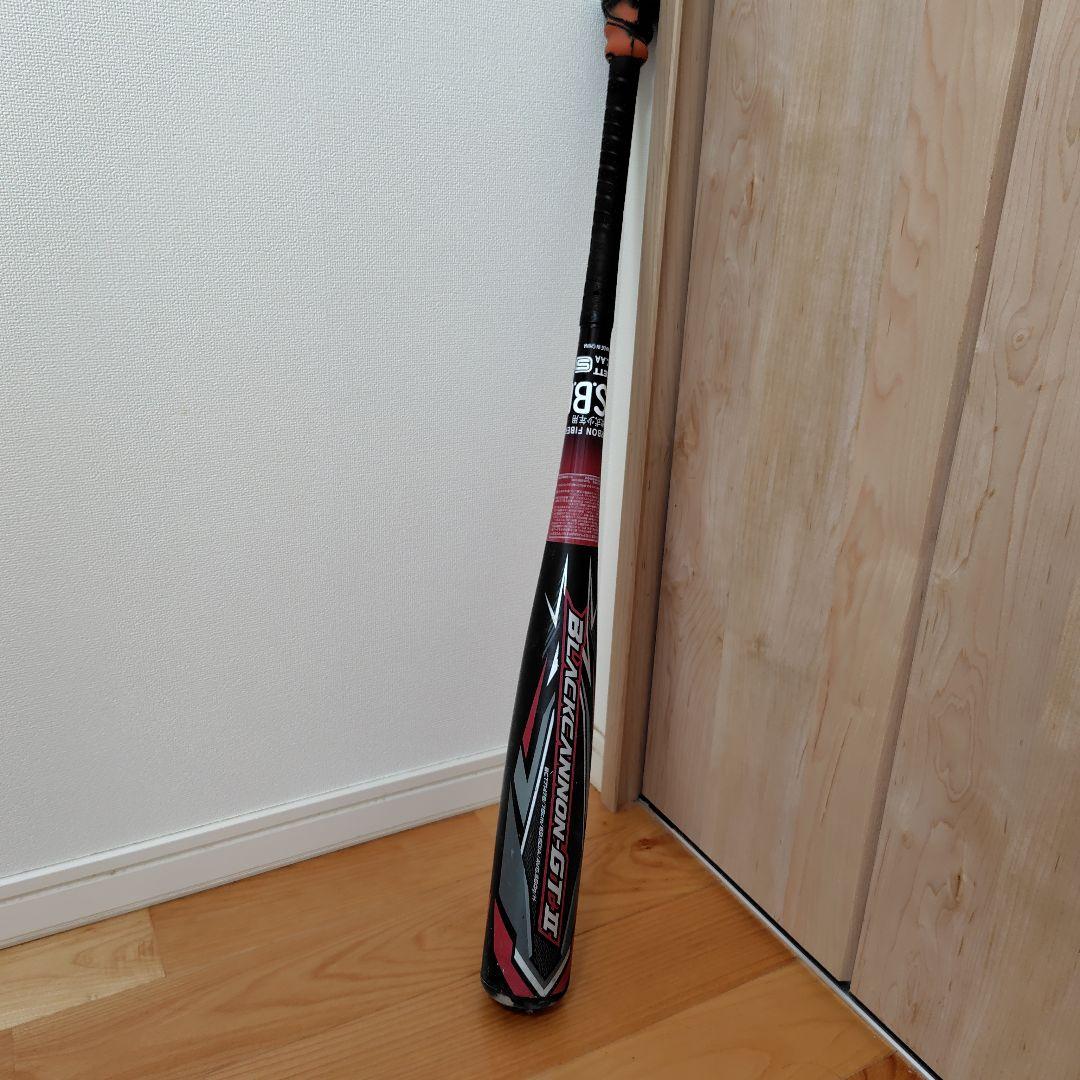 【最新作】軟式用バット BLACKCANNON-GTII