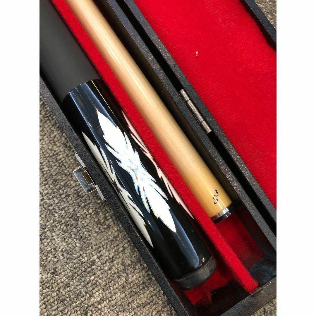 美中古 Focus 装飾ビリヤード キュー ケース付属