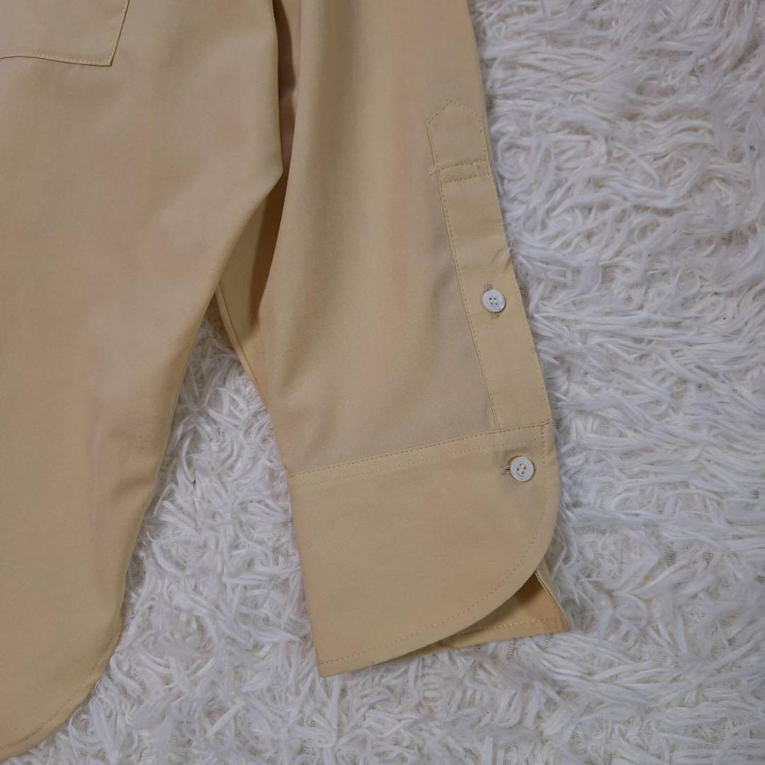 美品✨アニュアンス 定番 スタンダードシャツ プレミアムファブリック イエロー