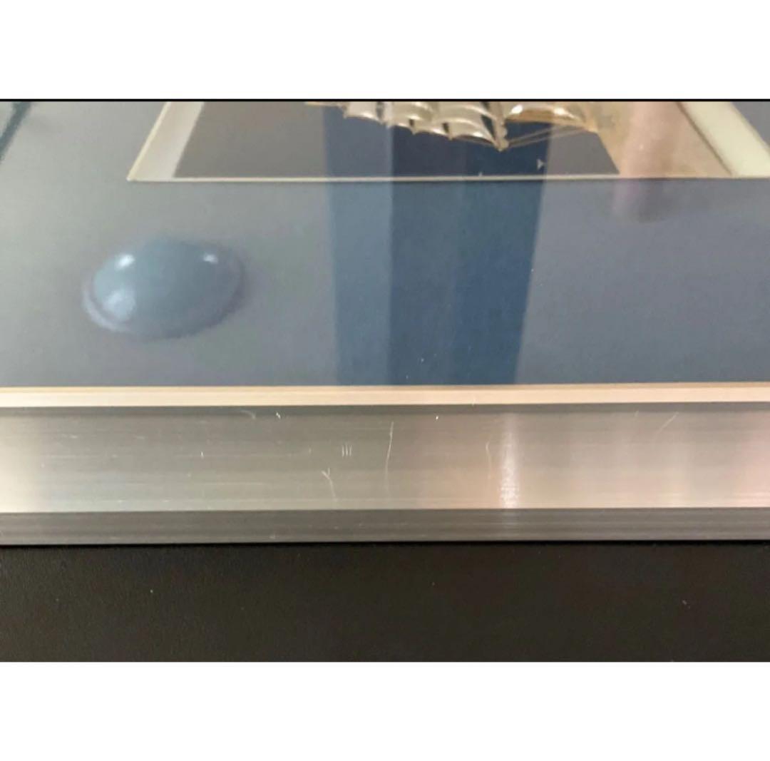 初代 関 武比古 TAKEHIKO SEKI 純銀 額 帆船 7号 作