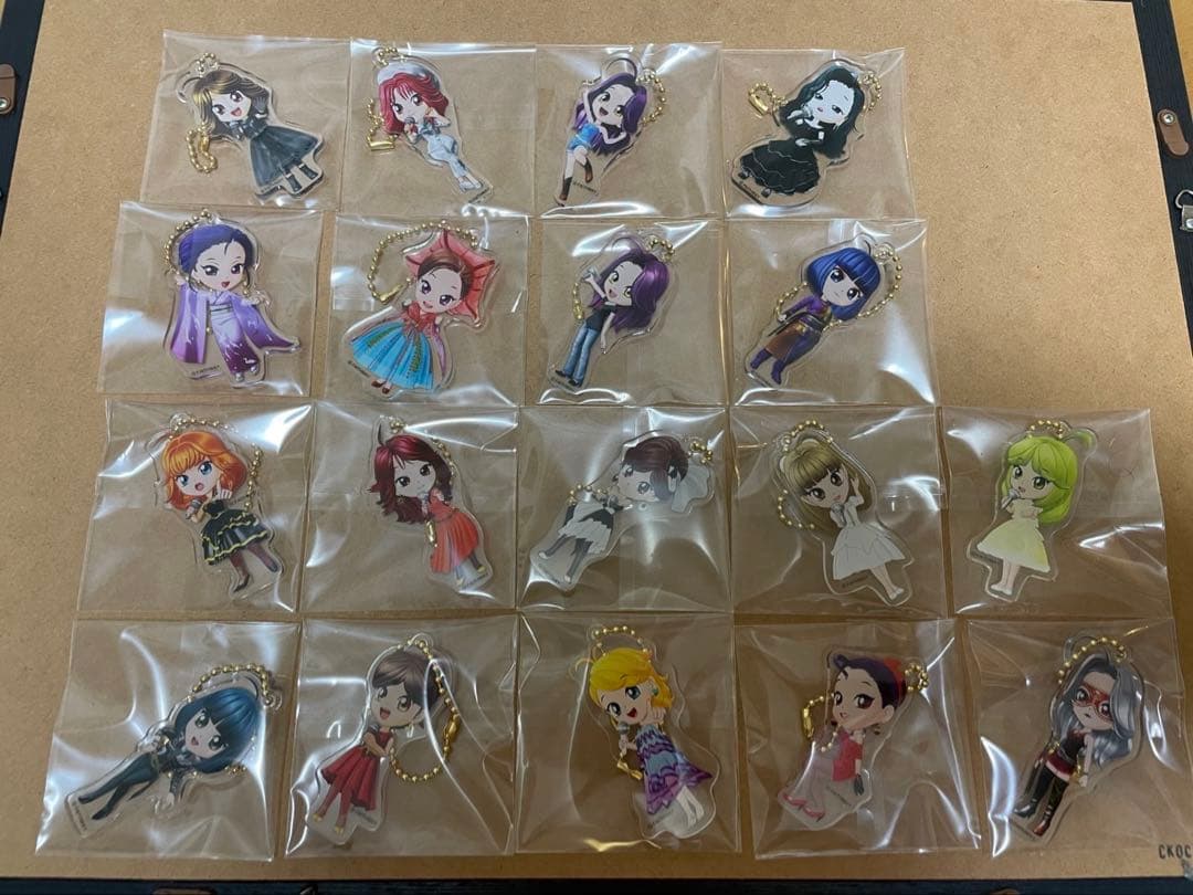 中森明菜　ディナーショー　アクリルキーホルダー　コンプリート18種　シークレット